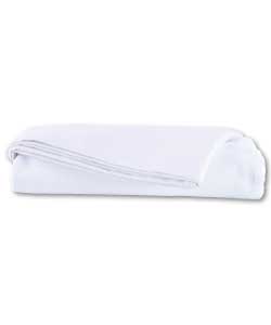 Easy Care King Size Fitted Sheet - White