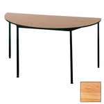 Economy Semi-Circular Table-Limed Oak