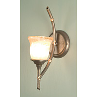 Unbranded ELBATH/BB1 - 1 Light Bronze Bathroom Wall Light