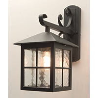 Unbranded ELBL19 - Black Outdoor Wall Light