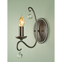 Unbranded ELBM1 - 1 Light Rustic Bronze Wall LIght