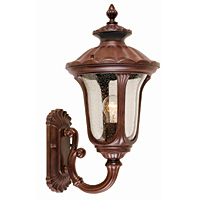 Unbranded ELCC1/S - Small Rusty Bronze Patina Outdoor Wall Light