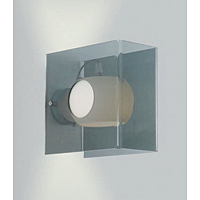 Unbranded ELFEDRA W SMK - Smoked Acrylic Wall Light