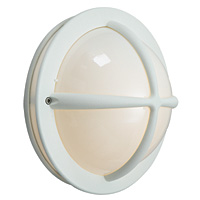 Unbranded ELHAMBURG-WH - White Outdoor Wall Light