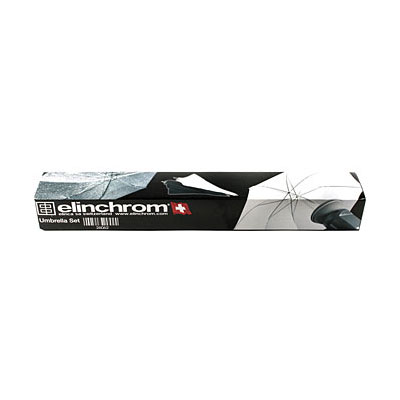 Elinchrom Umbrella Set, containing two 33cm umbrellas (Silver and translucent) and bag for D-Lite he