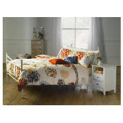 Unbranded Elspeth Gibson Blooms Print Duvet Set Double,