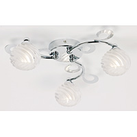 Unbranded EN91213 - 3 Light Polished Chrome Ceiling Light