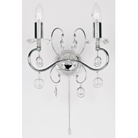 Unbranded EN91312 - Polished Chrome Wall Light