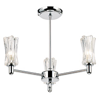 Unbranded EN91373FL - Polished Chrome Ceiling Light