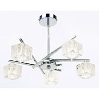 Unbranded EN91395 - 5 Light Polished Chrome Ceiling Light