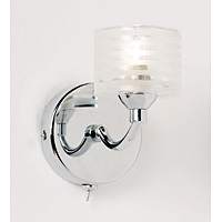 Unbranded EN91411 - Polished Chrome Wall Light