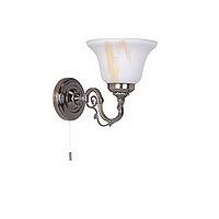 Unbranded EN98 1 - 1 Light Antique Plated Wall Light