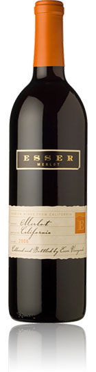 Unbranded Esser Vineyards Merlot 2005 /2006 California (75cl)