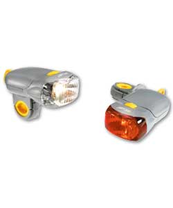 Eurolight Halogen Front/Rear Lockable Light Set