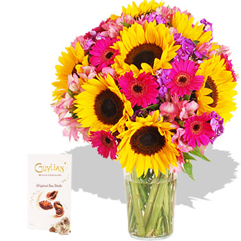 Unbranded Extra Large My Sunshine with Chocolates - flowers