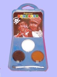 Face paints - Pirate 3 colour palette - Snazaroo