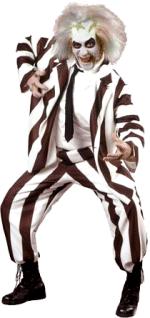 Unbranded Fancy Dress - Adult 80s Beetlejuice `etter Quality`Costume (FC)