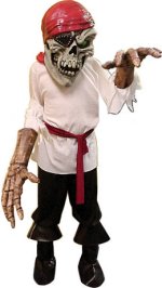 Unbranded Fancy Dress - Adult Capt Dead Eye Creature Reacher Pirate Costume