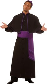 Unbranded Fancy Dress - Adult Cardinal Costume BLACK