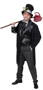 Unbranded Fancy Dress - Adult Charlie Chaplin Costume