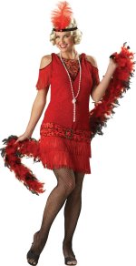 Unbranded Fancy Dress - Adult Elite Quality Flapper Costume Extra Large