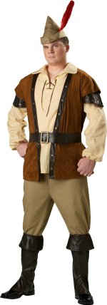 Unbranded Fancy Dress - Adult Elite Quality Robin Hood Costume (FC) XXXL