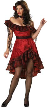 Unbranded Fancy Dress - Adult Elite Quality Spicy Senorita Costume Small