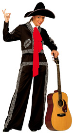 Unbranded Fancy Dress - Adult Female El Mariachi Mexican Costume (FC)