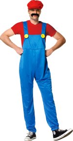 Unbranded Fancy Dress - Adult Italian Plumber 80s Costume