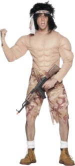 Unbranded Fancy Dress - Adult Male Muscleman Costume