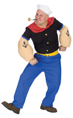 Unbranded Fancy Dress - Adult Popeye Costume