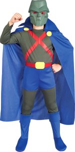 Unbranded Fancy Dress - Child Martian Manhunter Superhero Costume