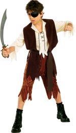 Unbranded Fancy Dress - Child Swashbuckler Boy Costume Small