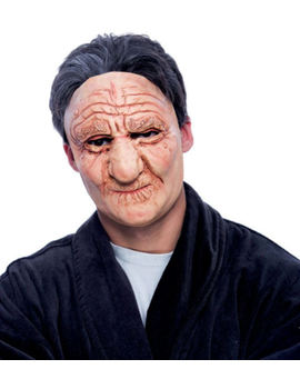 Unbranded Fancy Dress - Old Man Face Mask