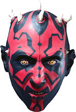 Unbranded Fancy Dress Costumes - Adult Darth Maul Vinyl Mask