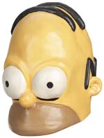 Unbranded Fancy Dress Costumes - Adult Homer Vinyl Half-Cap Mask