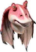 Unbranded Fancy Dress Costumes - Adult Jar Jar Binks Deluxe Latex Mask