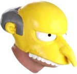 Unbranded Fancy Dress Costumes - Adult Mr Burns Vinyl Half Cap Mask