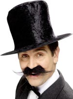 Unbranded Fancy Dress Costumes - Black Velvet Top Hat