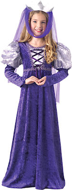 Unbranded Fancy Dress Costumes - Child Deluxe Renaissance Queen Age 3-4