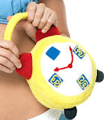 Unbranded Fancy Dress Costumes - Crazy Hour Alarm Clock Handbag