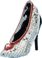 Unbranded Fancy Dress Costumes - Nurse Silver Sequin Shoe Covers