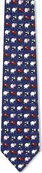 Unbranded Farm Yard Animals Tie