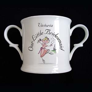 Unbranded Female Wedding Character Loving Cups Flower Girl