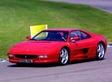 Ferrai driving at Goodwood