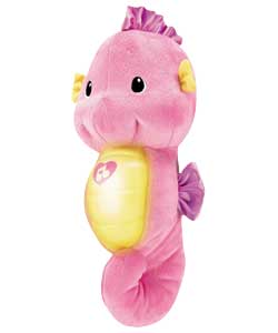 Unbranded Fisher-Price; Soothe n; Glow Seahorse - Pink