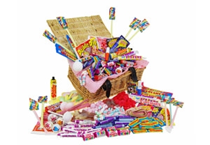 Unbranded Fizzy Favourites Retro Sweetie Hamper