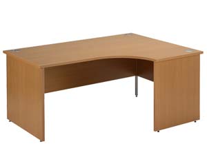 Unbranded Fleming ergonomic panel end desk