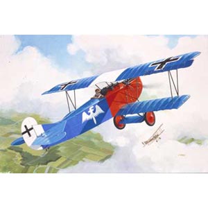 Unbranded Fokker D VII plastic kit 1:72