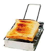 Camping Equipment - Fold Flat Camping Toaster